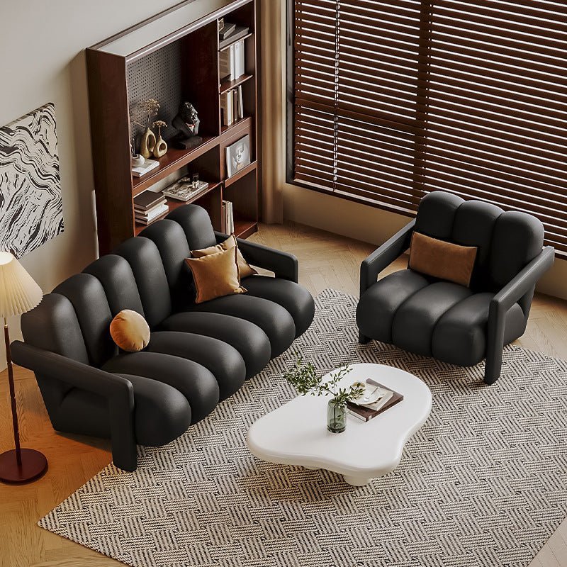 Rest Leather Sofa, Luxury Sofa in living Room - MOOAZAA 