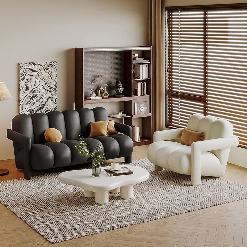 Rest Leather Sofa, Luxury Sofa in living Room - MOOAZAA 