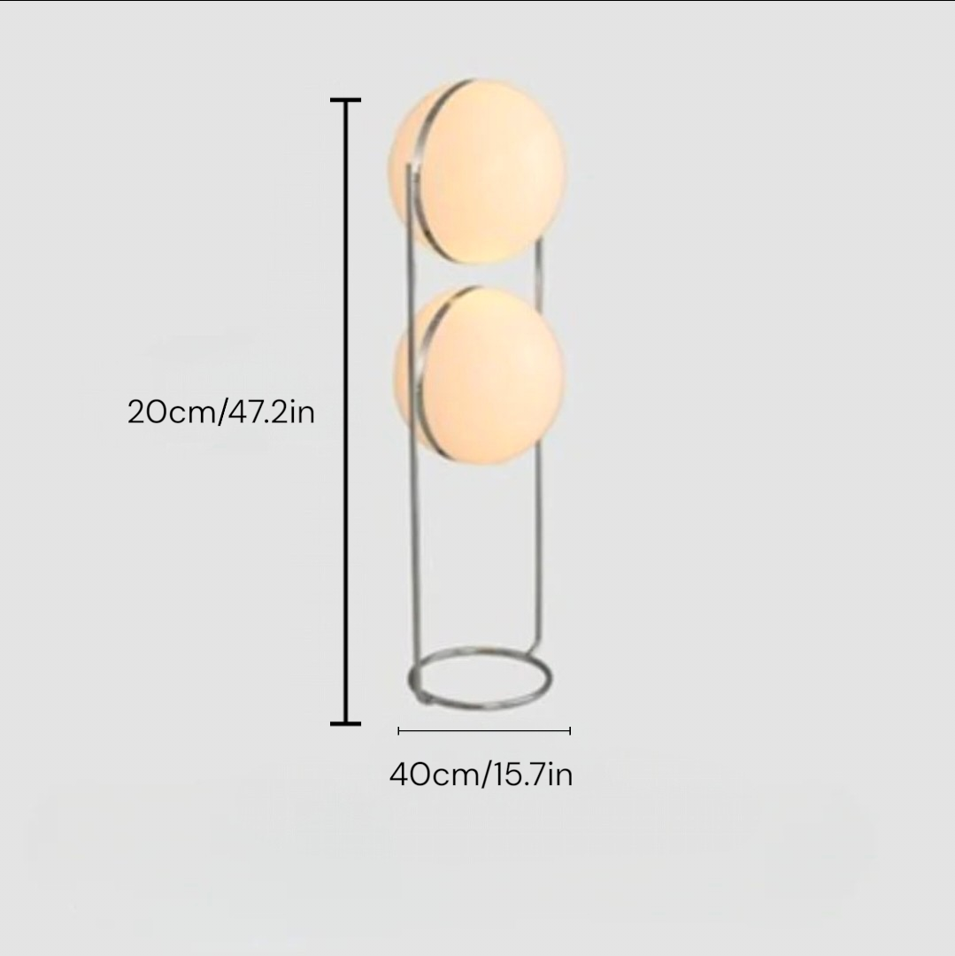 The Bauhaus Nordic Art Led Standing Lamp: High-End Decorative Mood Light