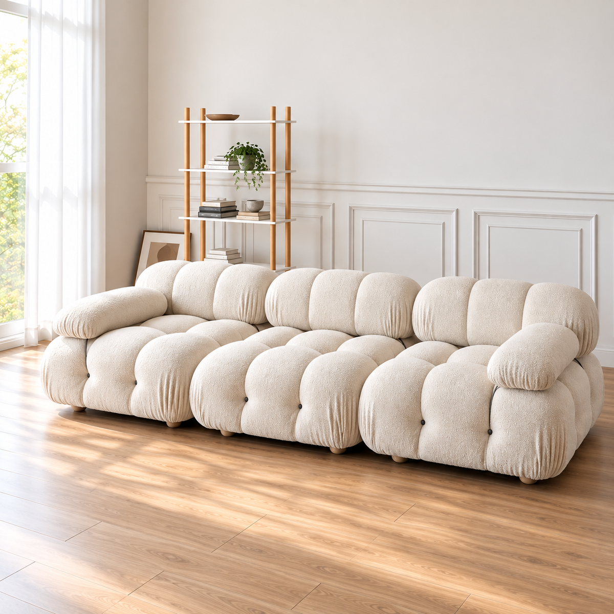 Minita Velvet/Boucle Sofa
