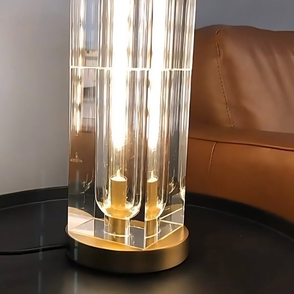 Luxury Lustre Ornament Crystal Bedside Lamp