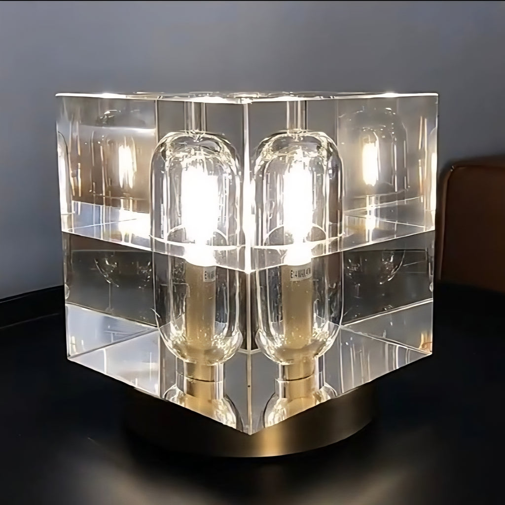 Luxury Lustre Ornament Crystal Bedside Lamp
