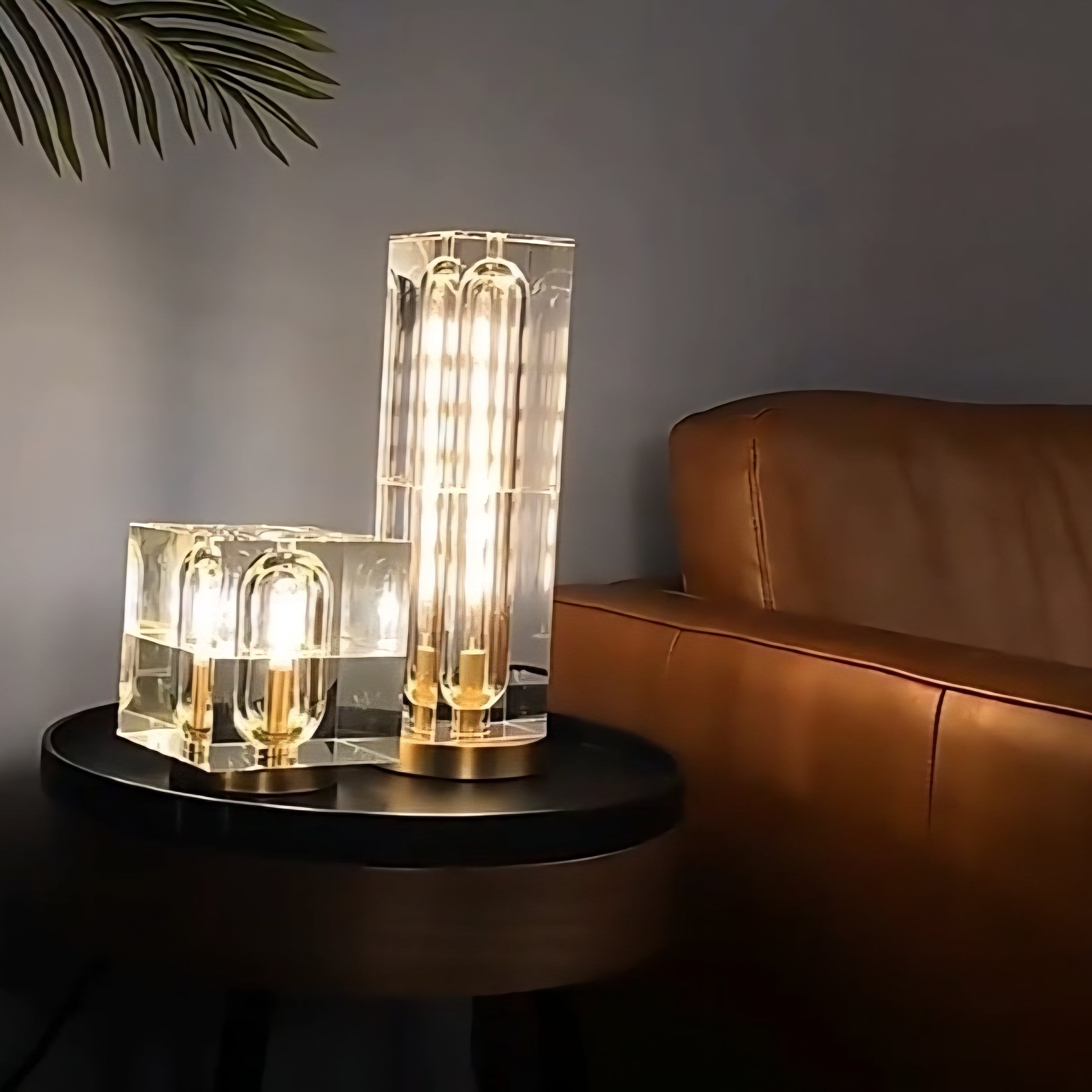 Luxury Lustre Ornament Crystal Bedside Lamp