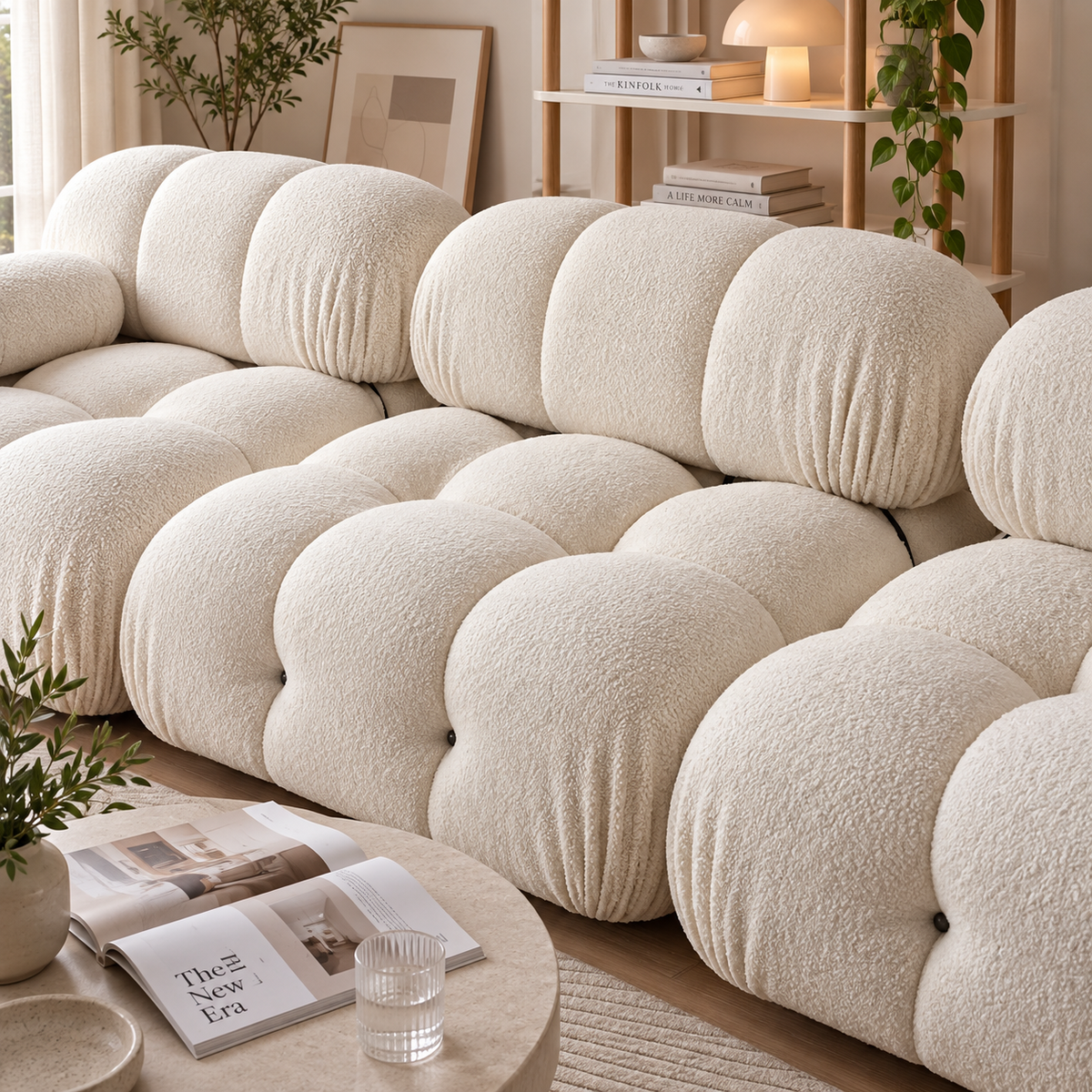 Minita Velvet/Boucle Sofa