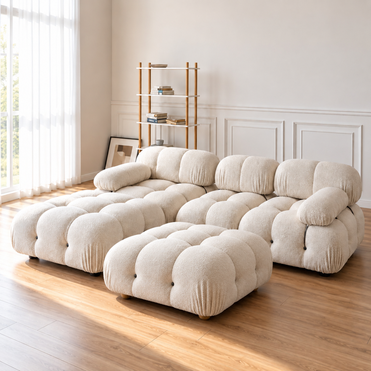 Minita Velvet/Boucle Sofa