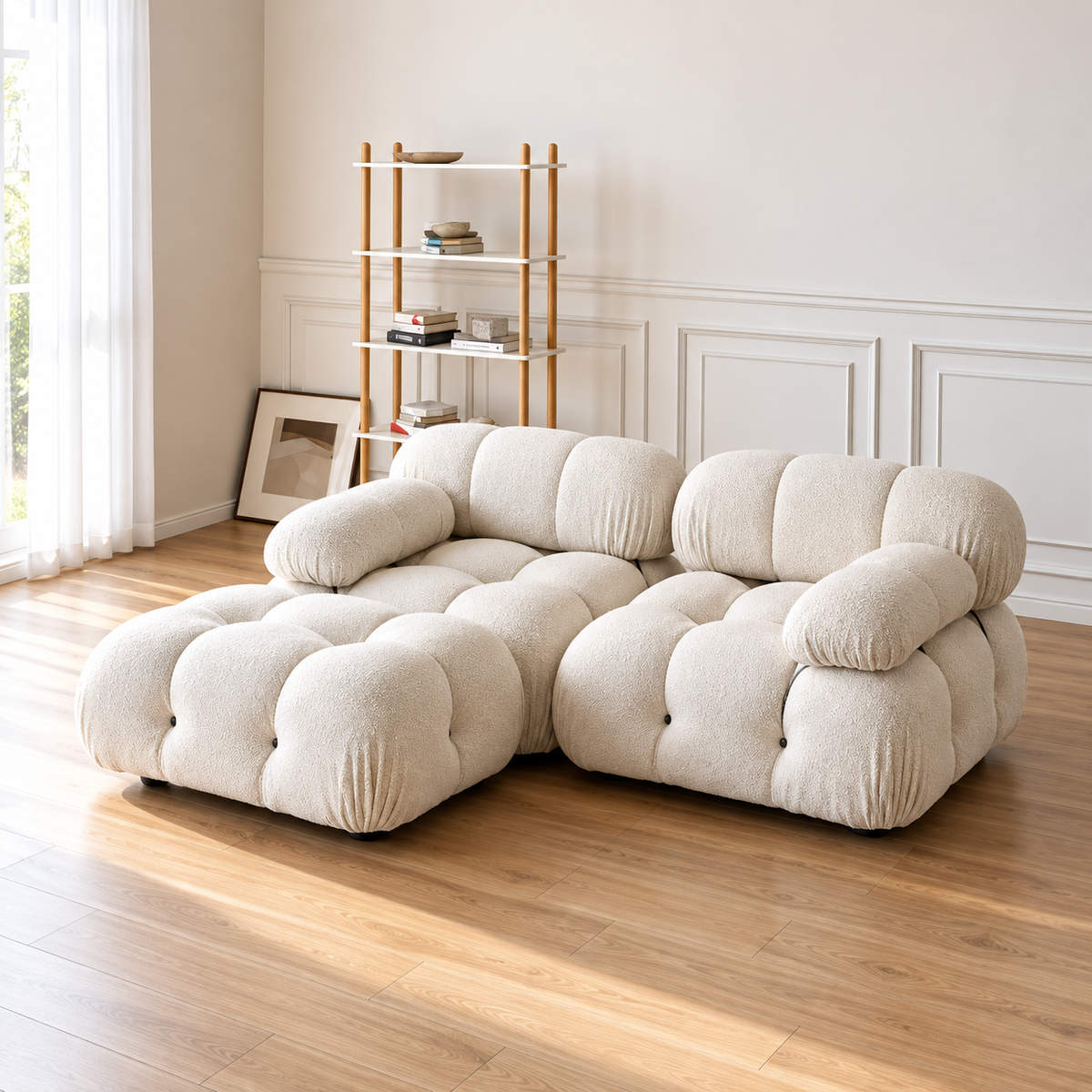 Minita Velvet/Boucle Sofa