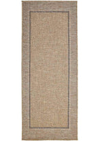 Summer Latte Border Rug – Indoor/Outdoor