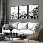 Scandi Artwork | set of 3 wall art prints