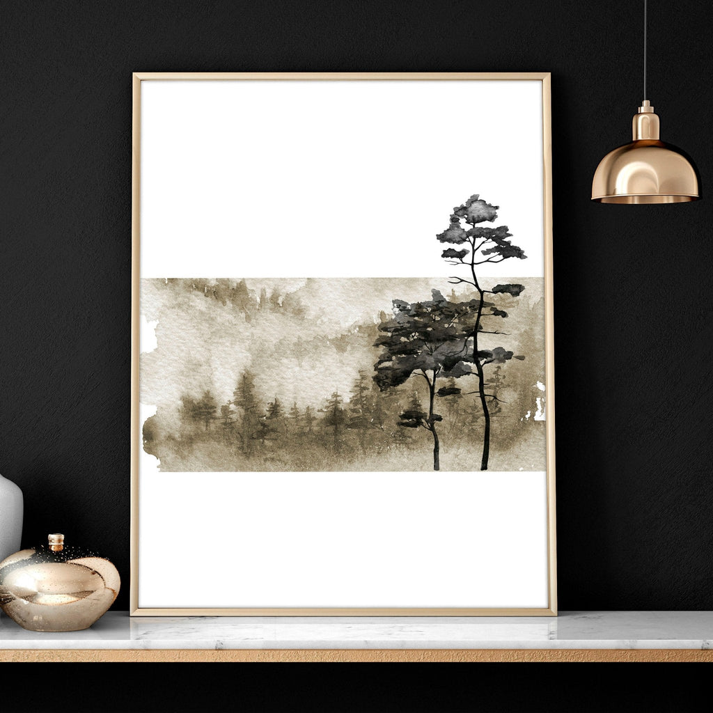 Scandinavian wall decor | set of 3 framed wall art