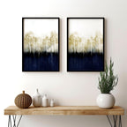 Hallway Art – Scandinavian Set of 2 Framed Prints