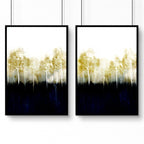 Hallway Art – Scandinavian Set of 2 Framed Prints