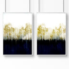 Hallway Art – Scandinavian Set of 2 Framed Prints