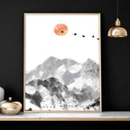 Workplace office design ideas  | set of 3 Scandinavian wall art