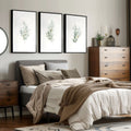 Botanical Prints Wall Art | Set of 3