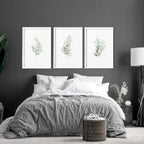 Botanical Prints Wall Art | Set of 3