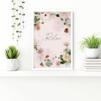 Shabby chic style | set of 3 bathroom wall prints