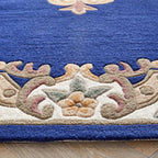 Shensi Navy Medallion Rug