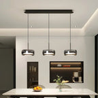 SHINY Glass Restaurant Pendant Light - MOOAZAA 