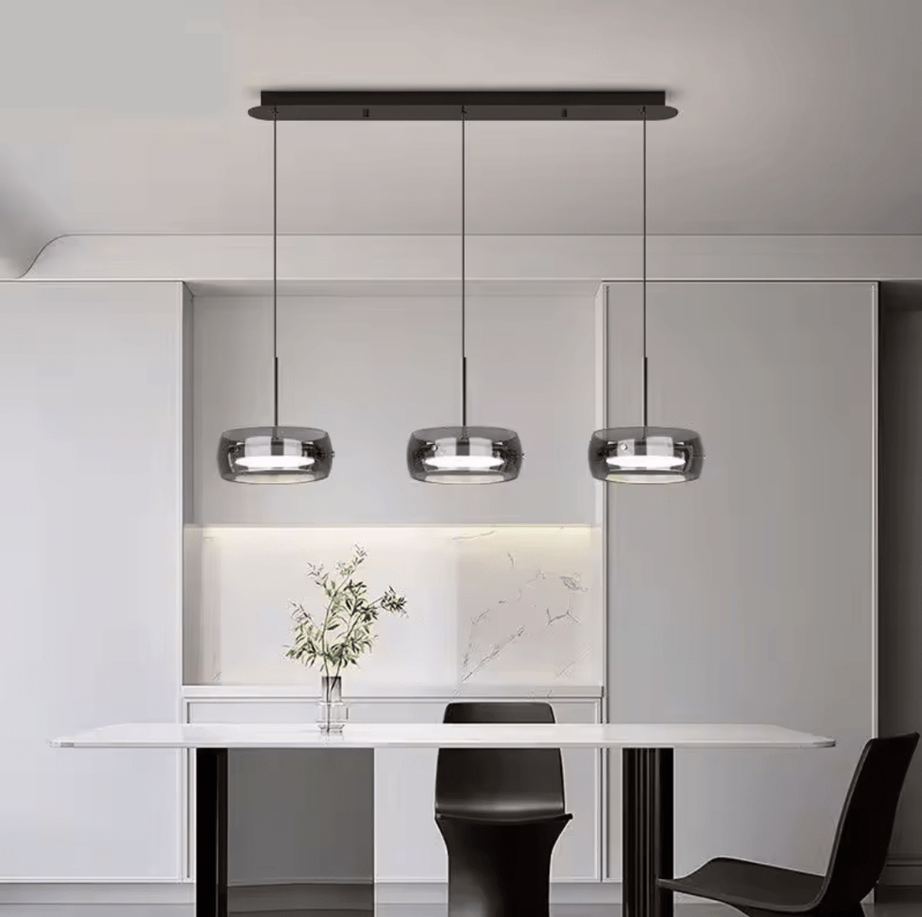 SHINY Glass Restaurant Pendant Light - MOOAZAA 