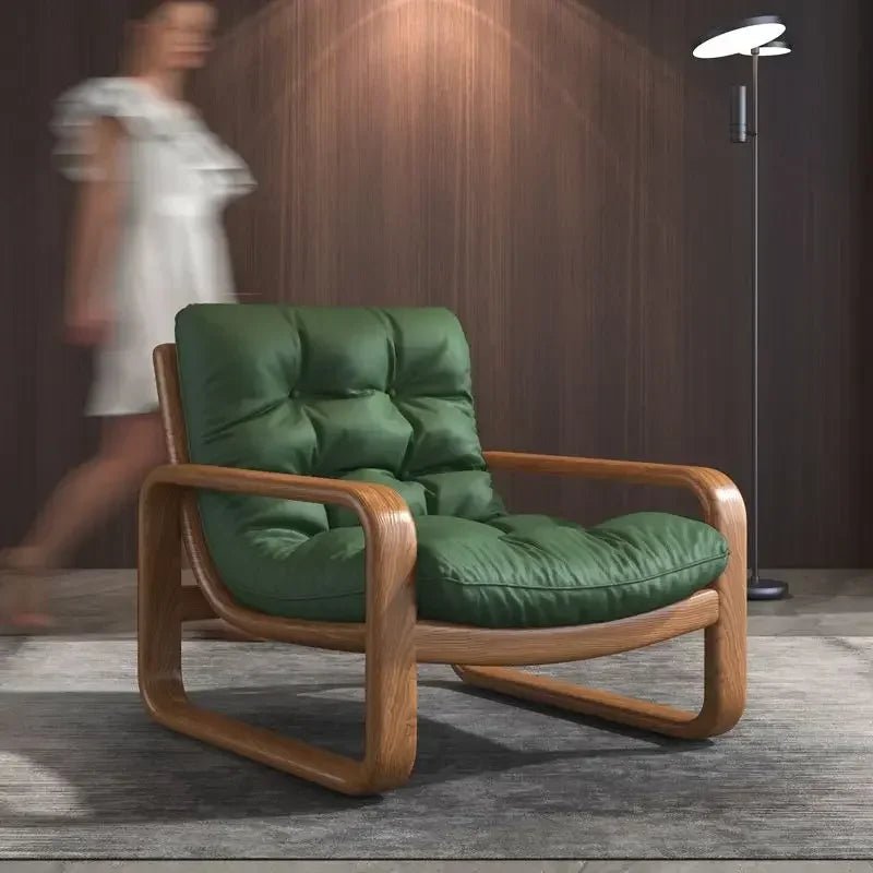 Simple Modern Sofa Chair Leisure Recliner - MOOAZAA