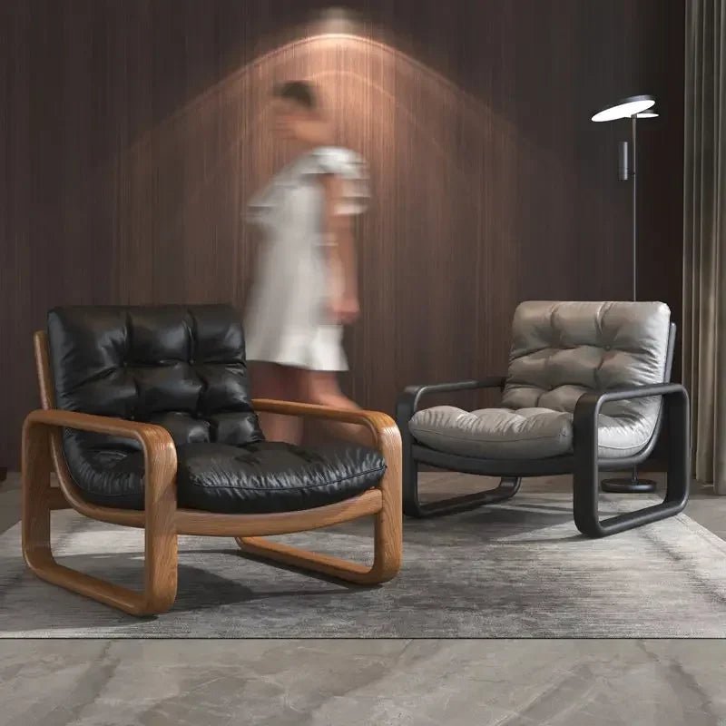 Simple Modern Sofa Chair Leisure Recliner - MOOAZAA