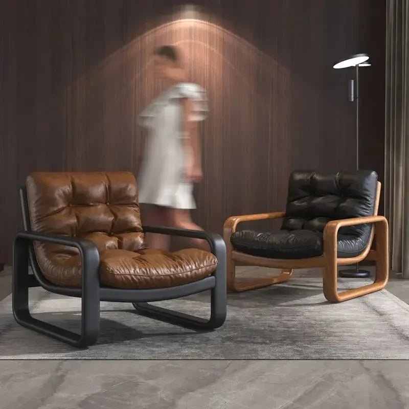 Simple Modern Sofa Chair Leisure Recliner - MOOAZAA