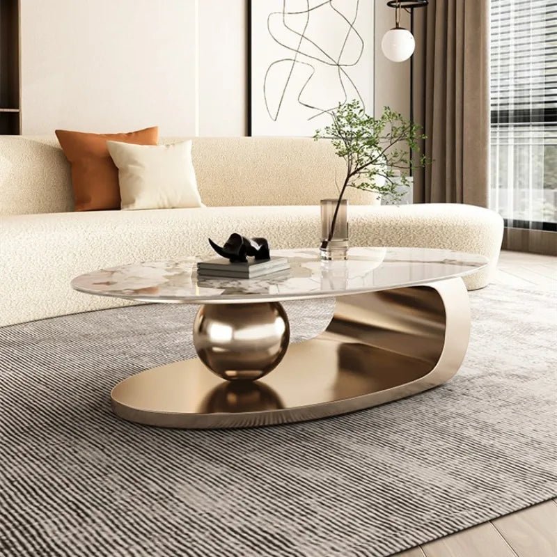 SLATE COFFEE TABLE, Living Room, Modern Design - MOOAZAA 