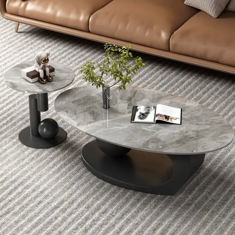 SLATE COFFEE TABLE, Living Room, Modern Design - MOOAZAA 