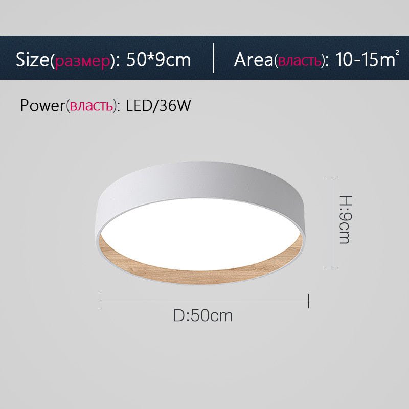 Smart Remote Control Bedroom Light Nordic Room Living Room - MOOAZAA