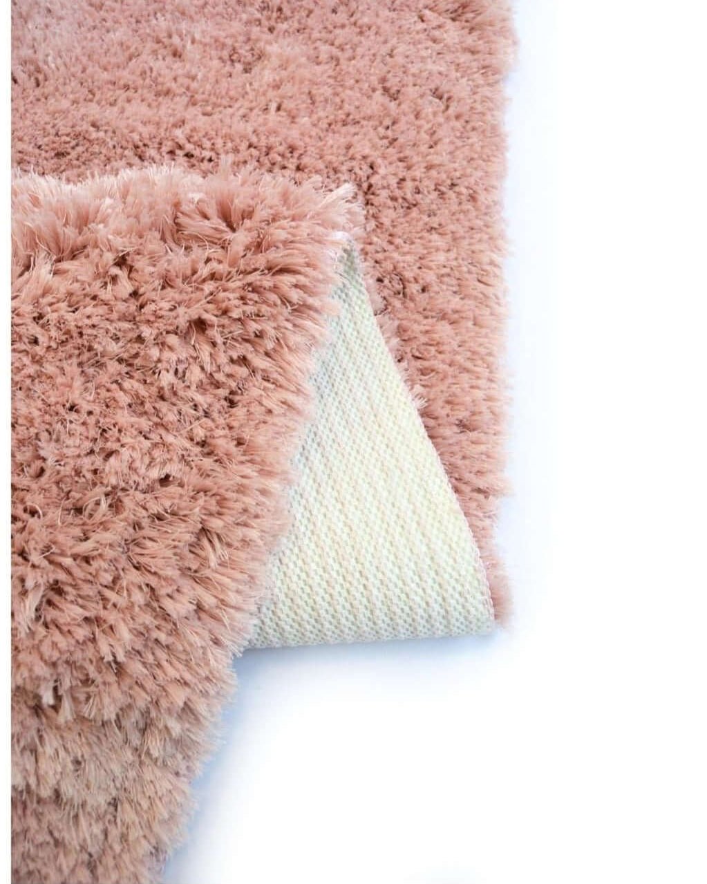 Soft Washable Pink Shaggy Rug | SA - 07 - MOOAZAA