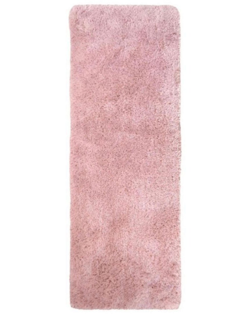 Soft Washable Pink Shaggy Rug | SA - 07 - MOOAZAA