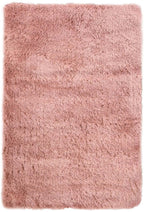 Soft Washable Pink Shaggy Rug | SA - 07 - MOOAZAA