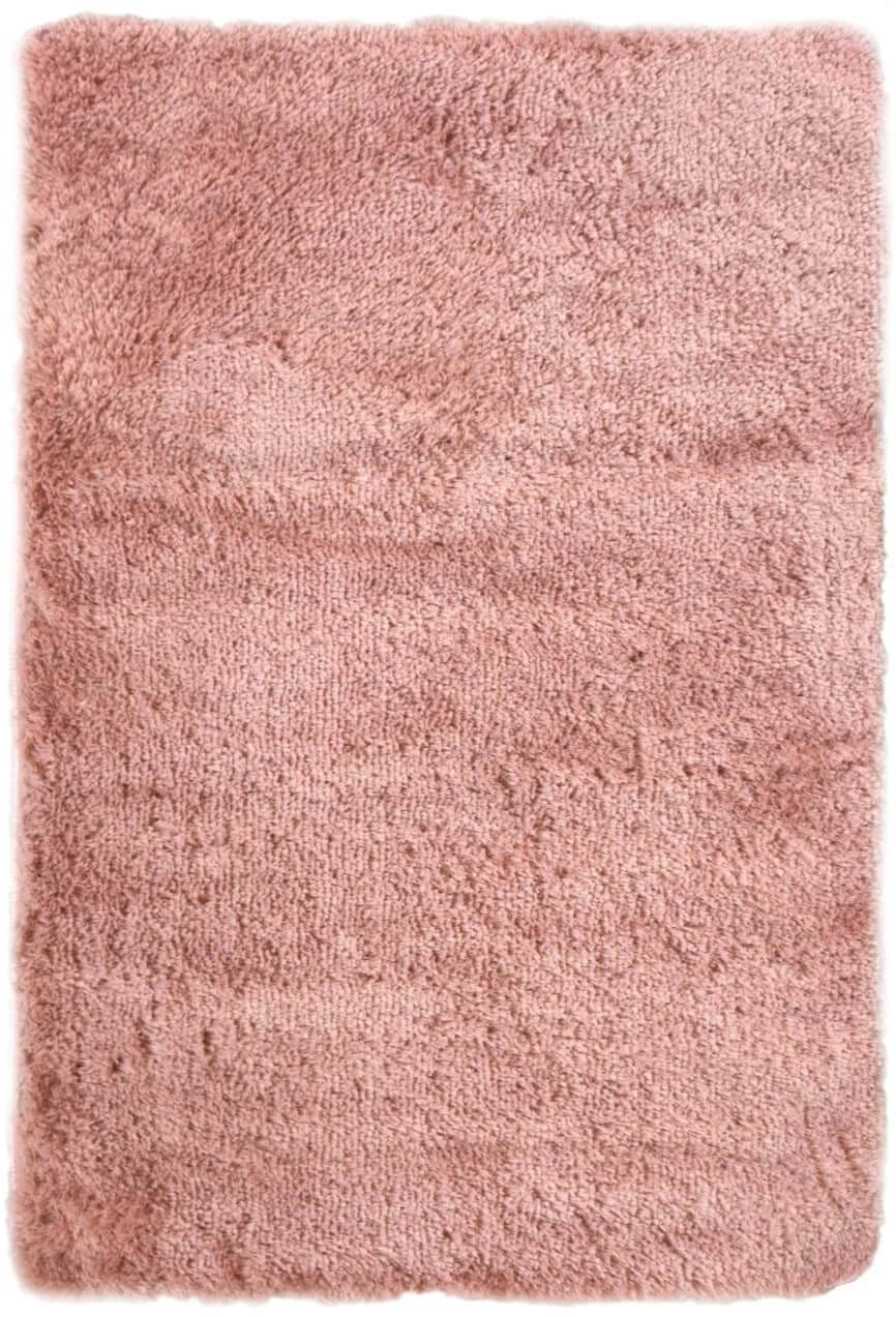 Soft Washable Pink Shaggy Rug | SA - 07 - MOOAZAA