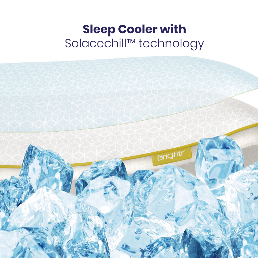Brightr® Stella Hybrid Adjustable Pillow | Best pillow For Neck