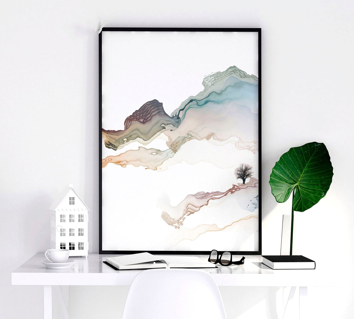 Art prints set of 3 | Japanese Sunset art prints