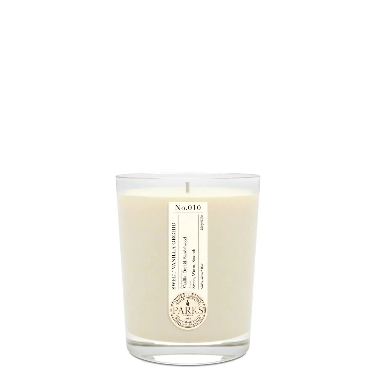 SWEET VANILLA ORCHID CANDLE 180G - MOOAZAA