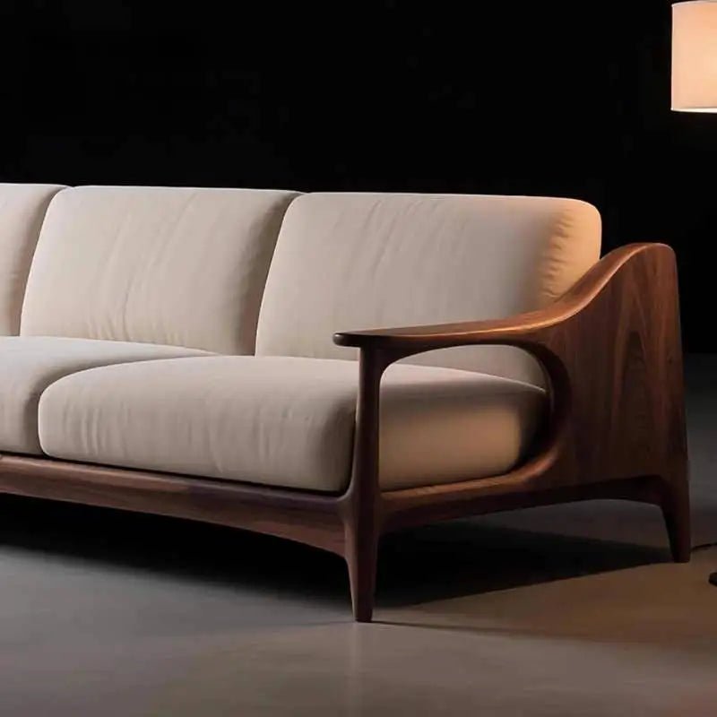 The Élan Cream Luxe Sleeper Sofa Collection - MOOAZAA
