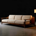 The Élan Cream Luxe Sleeper Sofa Collection - MOOAZAA