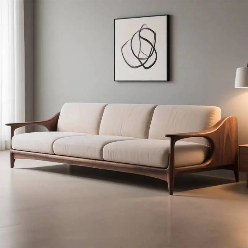 The Élan Cream Luxe Sleeper Sofa Collection - MOOAZAA