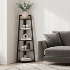 The JC Wood Bookshelf Corner Rack - MOOAZAA