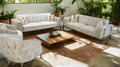 The Lyon Sofa sets in Luxury Velvets - MOOAZAA 