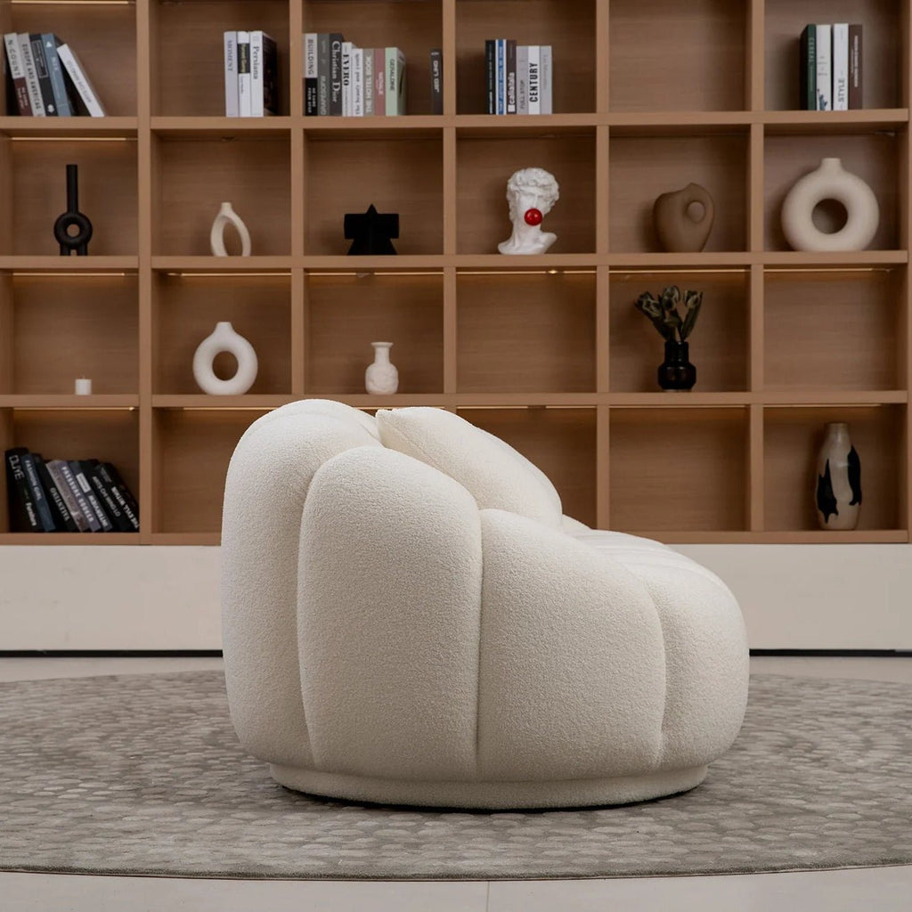 The Pumpkin Modern Three - Seater Sofa - MOOAZAA