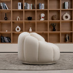 The Pumpkin Modern Three - Seater Sofa - MOOAZAA