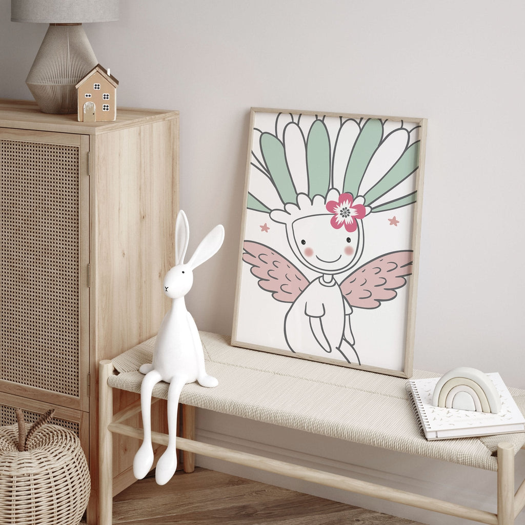 Unicorn name Wall art for Nursery