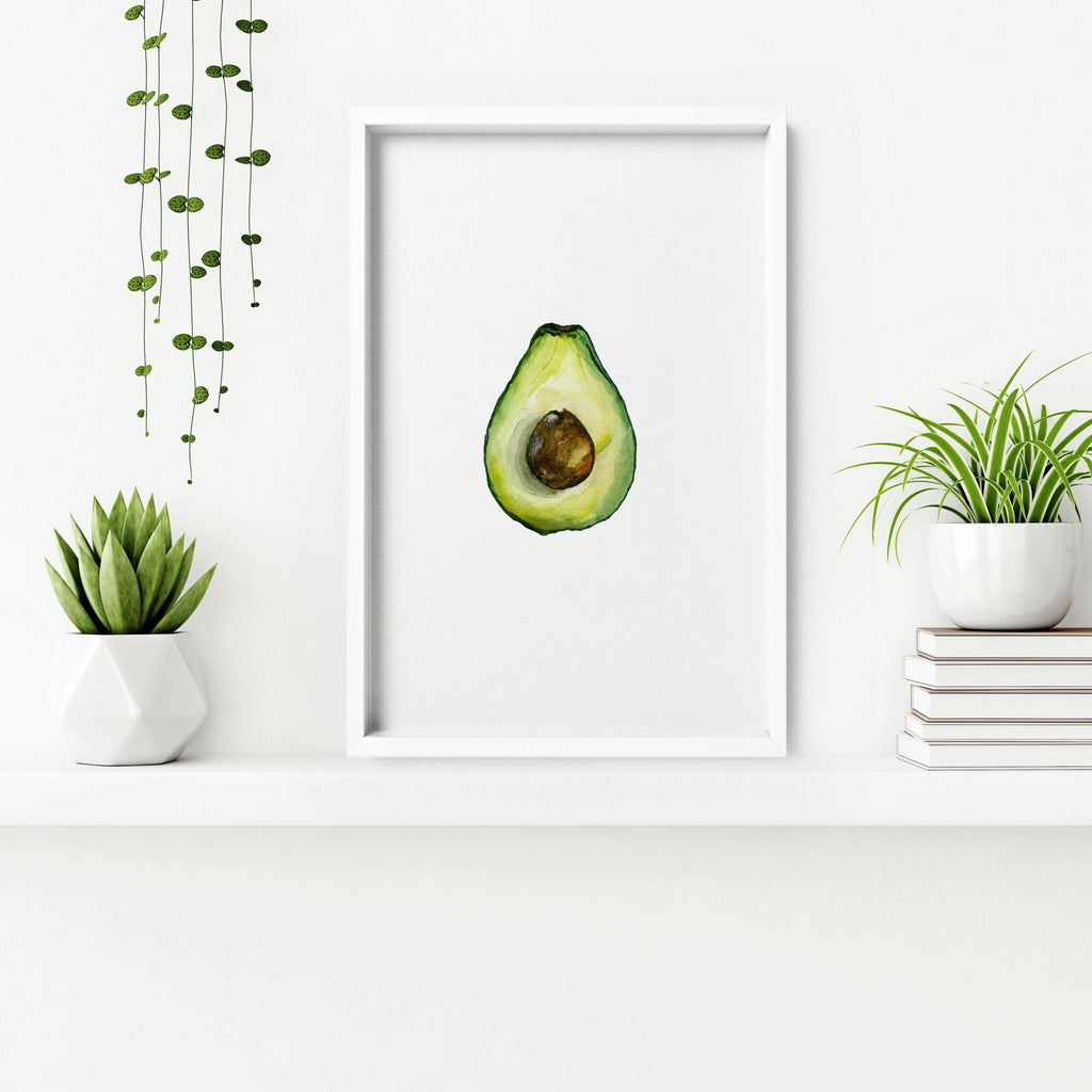 Kitchen Art Work – Set of 3 Framed Vegetable Prints