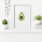 Kitchen Art Work – Set of 3 Framed Vegetable Prints