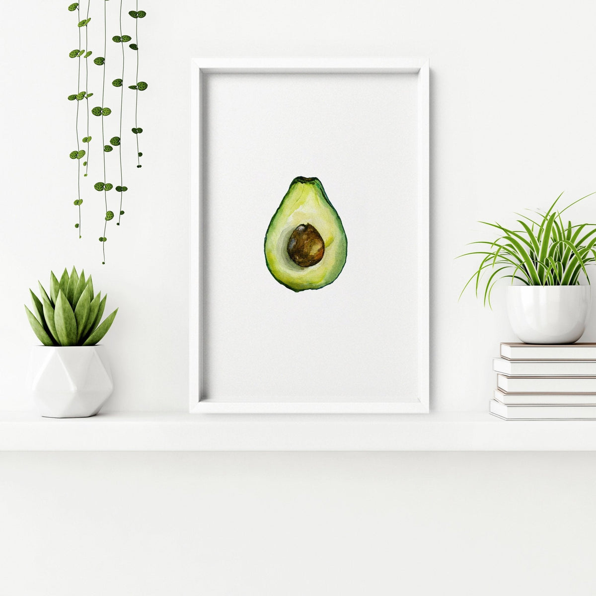 Kitchen Art Work – Set of 3 Framed Vegetable Prints