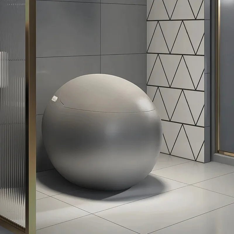 Velluto Egg-Shaped Wall-Mounted Luxury Toilet - MOOAZAA