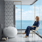 Velluto Egg-Shaped Wall-Mounted Luxury Toilet - MOOAZAA