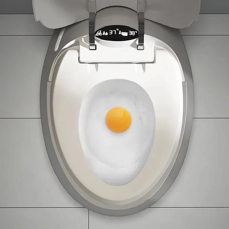Velluto Egg-Shaped Wall-Mounted Luxury Toilet - MOOAZAA
